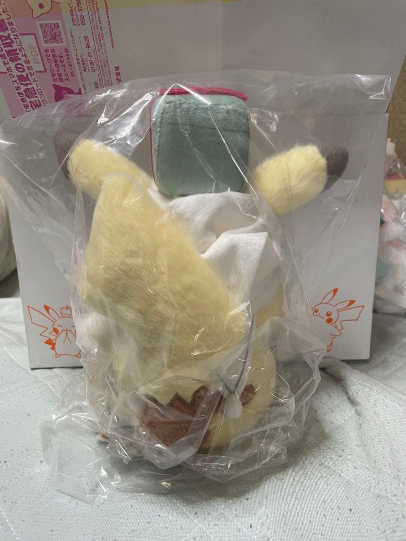 ポケモン　ホリデイ　ぬいぐるみ　ピカチュウ　ニンフィア　サーナイト　セット