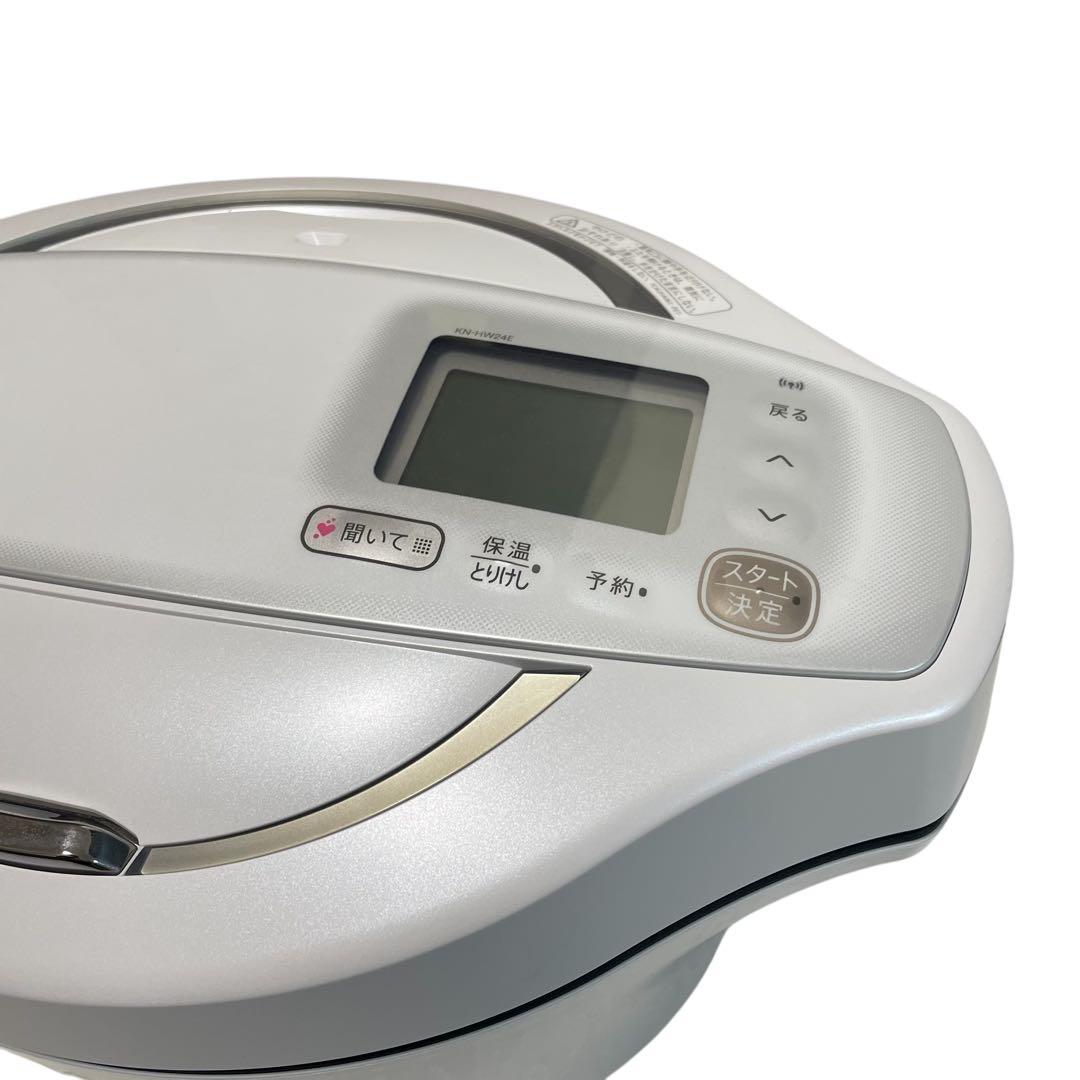 【美品】SHARP ヘルシオ ホットクック KN-HW24E-Wホワイト2.4L