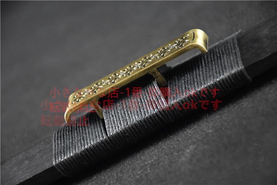 烏木刻花赤壁剣 古兵器   武具　刀装具　日本刀　模造刀   居合刀