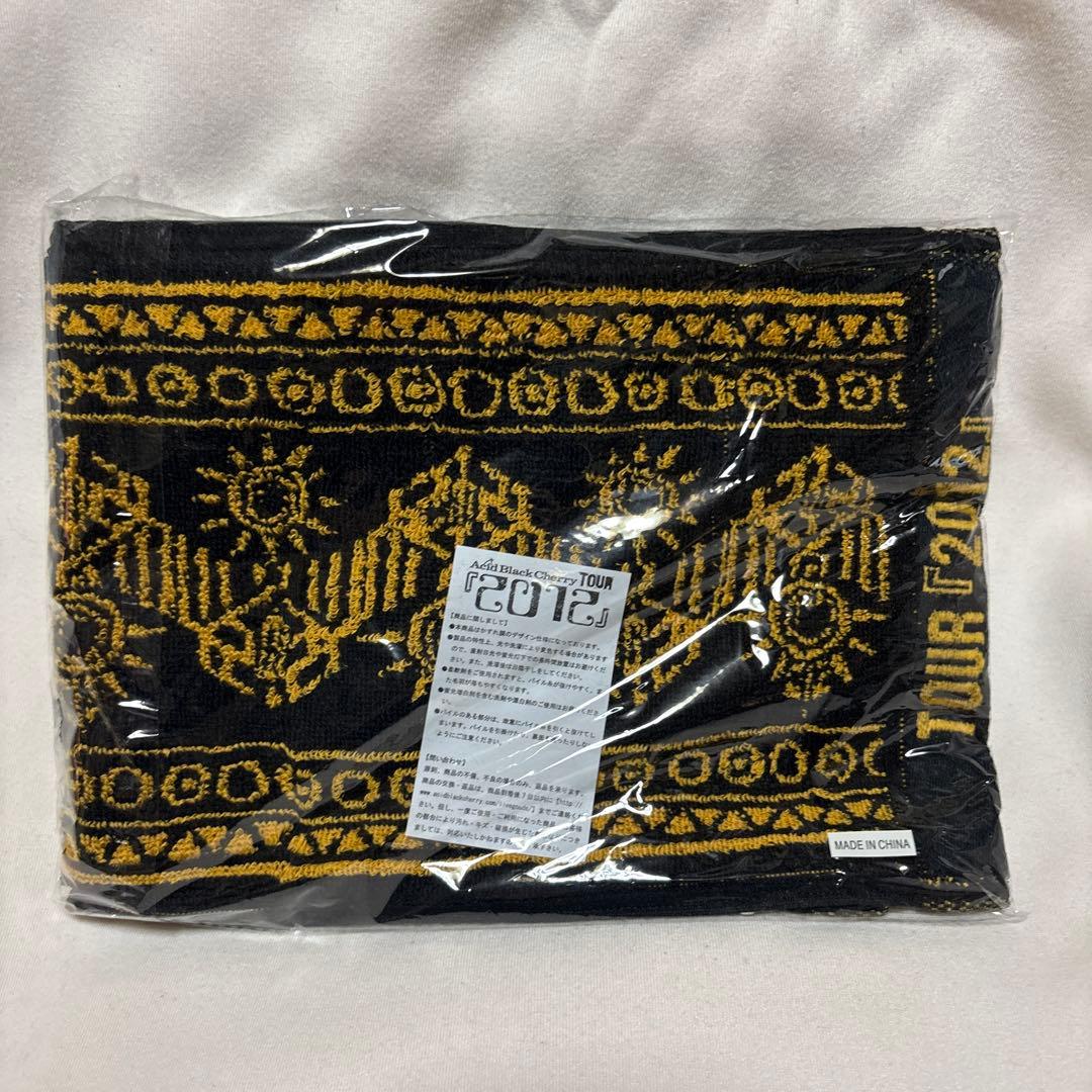 新品Acid Black Cherry 2012タオルセット