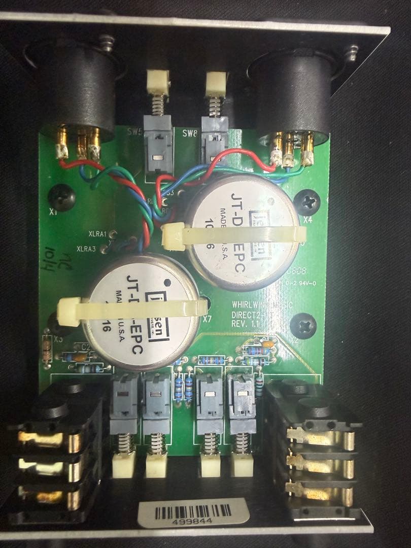 中古 whirlwind DIRECT2-JT パッシブ2ch DI