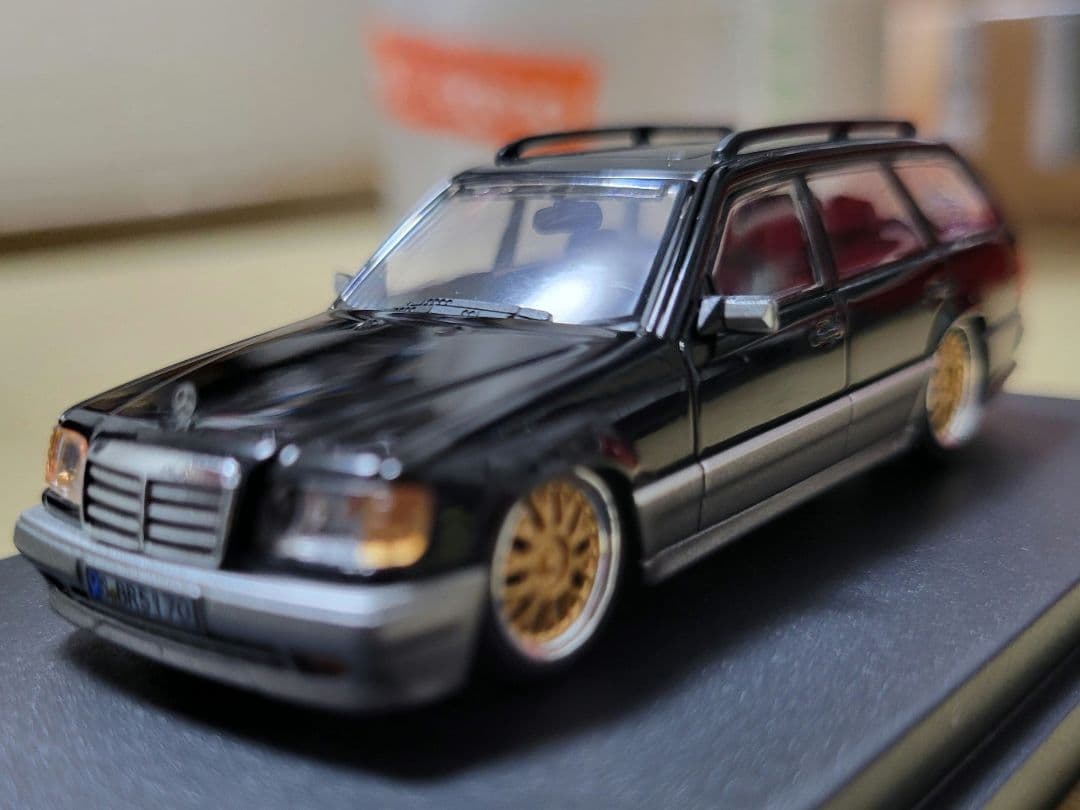 希少モータル メルセデス・ベンツ S124 ミニカー6台セット