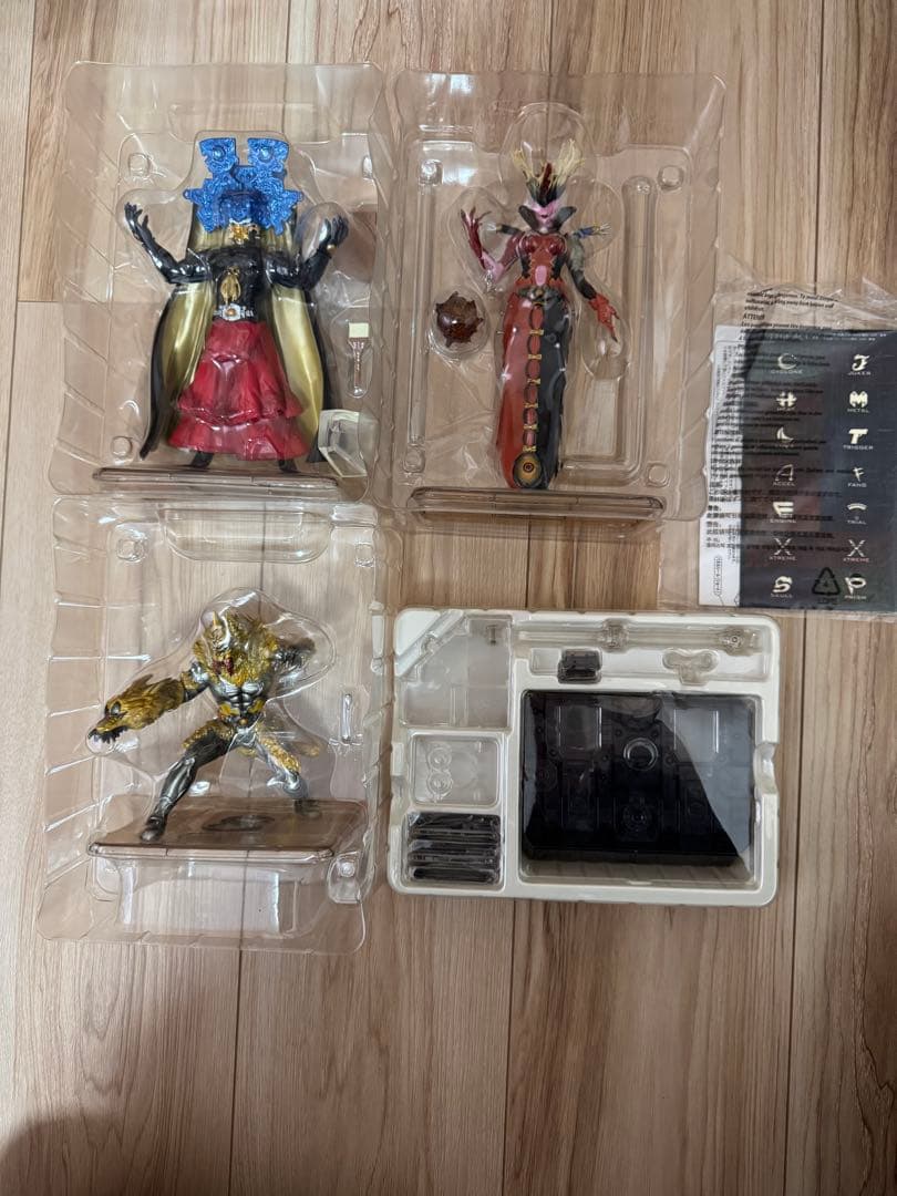 【開封】S.H.Figuarts 仮面ライダーW 17個+おまけセット