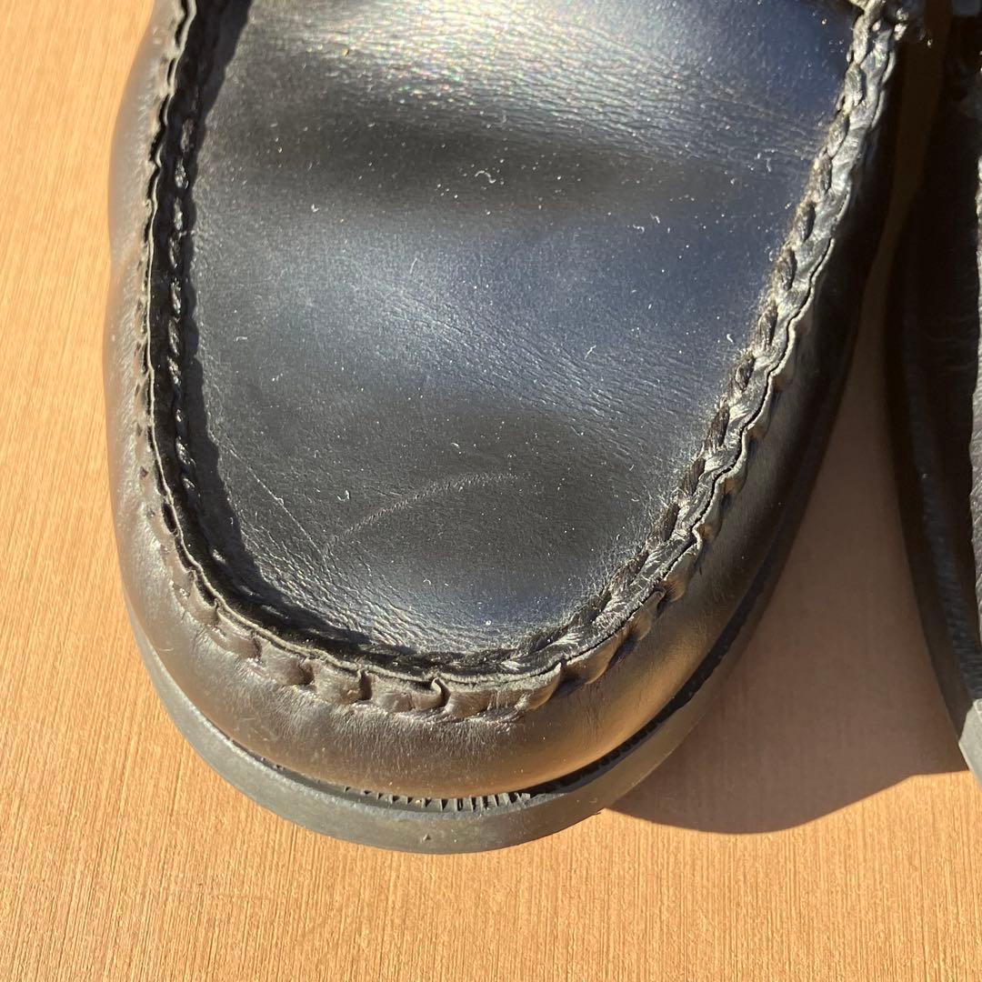 G.H. Bass CAMP MOC キャンプモック ブラック UK7