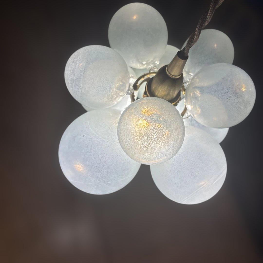 ユ*ウ様 オカベマキコ シャボンランプ クリア9球 オカベマキコ