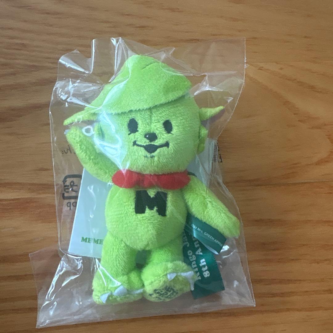 新品未開封】FC限定！メメルぬいぐるみキーホルダー ミセスグリーン