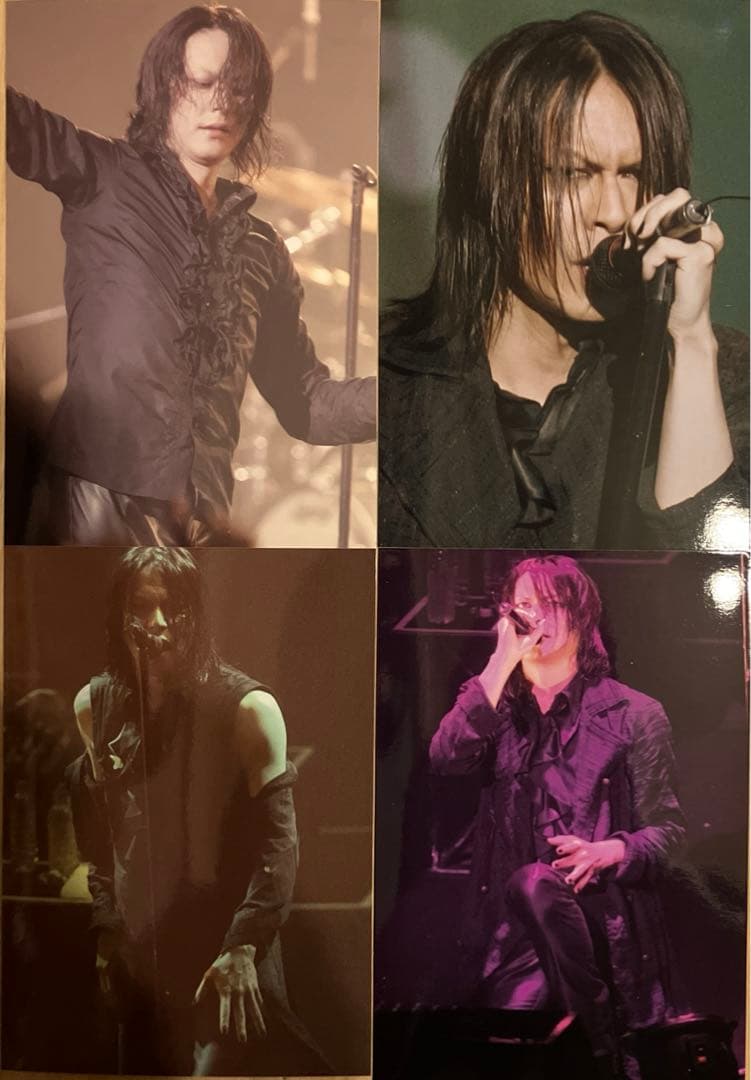 櫻井敦司/BUCK-TICK☆生写真㉕ 4枚セット】BUCK-TICK 櫻井敦司 生