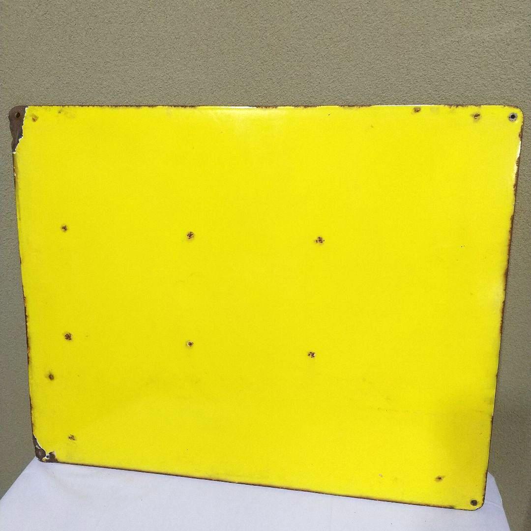 オロナミンC 片面 ホーロー看板 昭和レトロ 当時物 琺瑯看板 大塚製薬