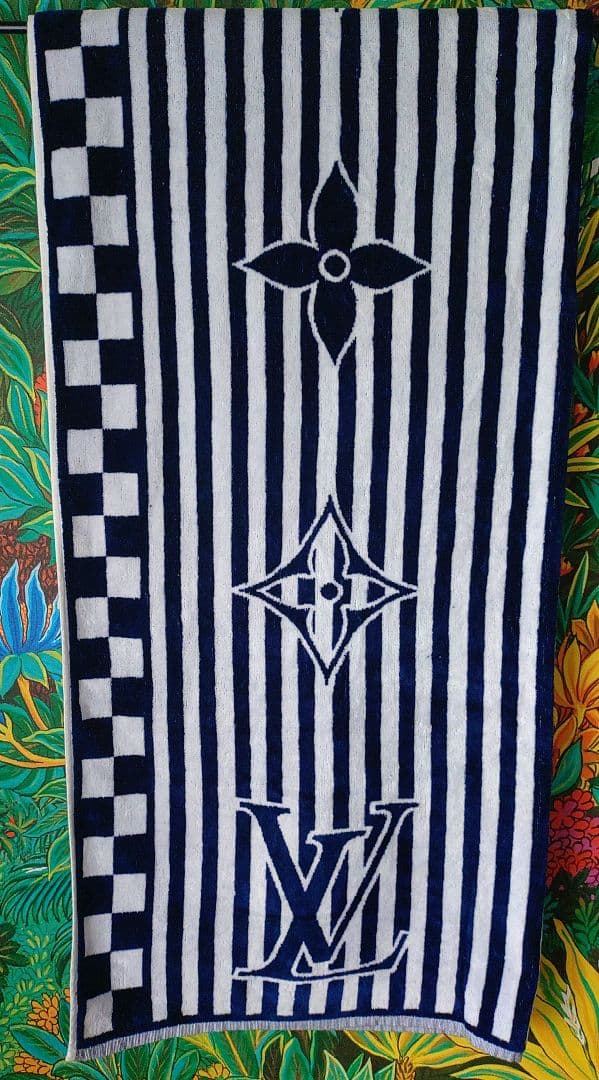LOUIS VUITTON ビーチタオル バスタオル ブランケット ルイヴィトン