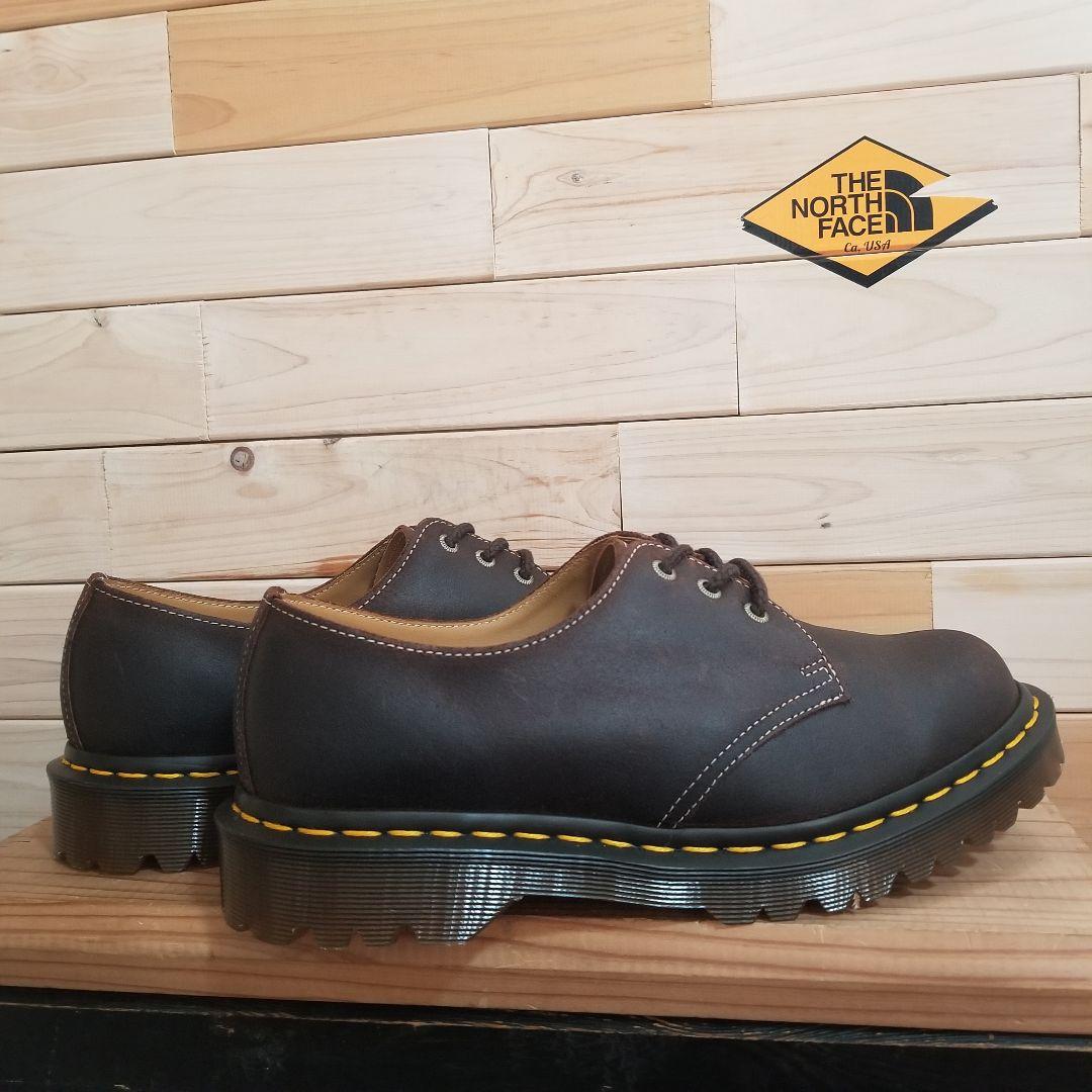 未使用　Dr.martens 1461 イングランド製　3ホール　26.0　茶