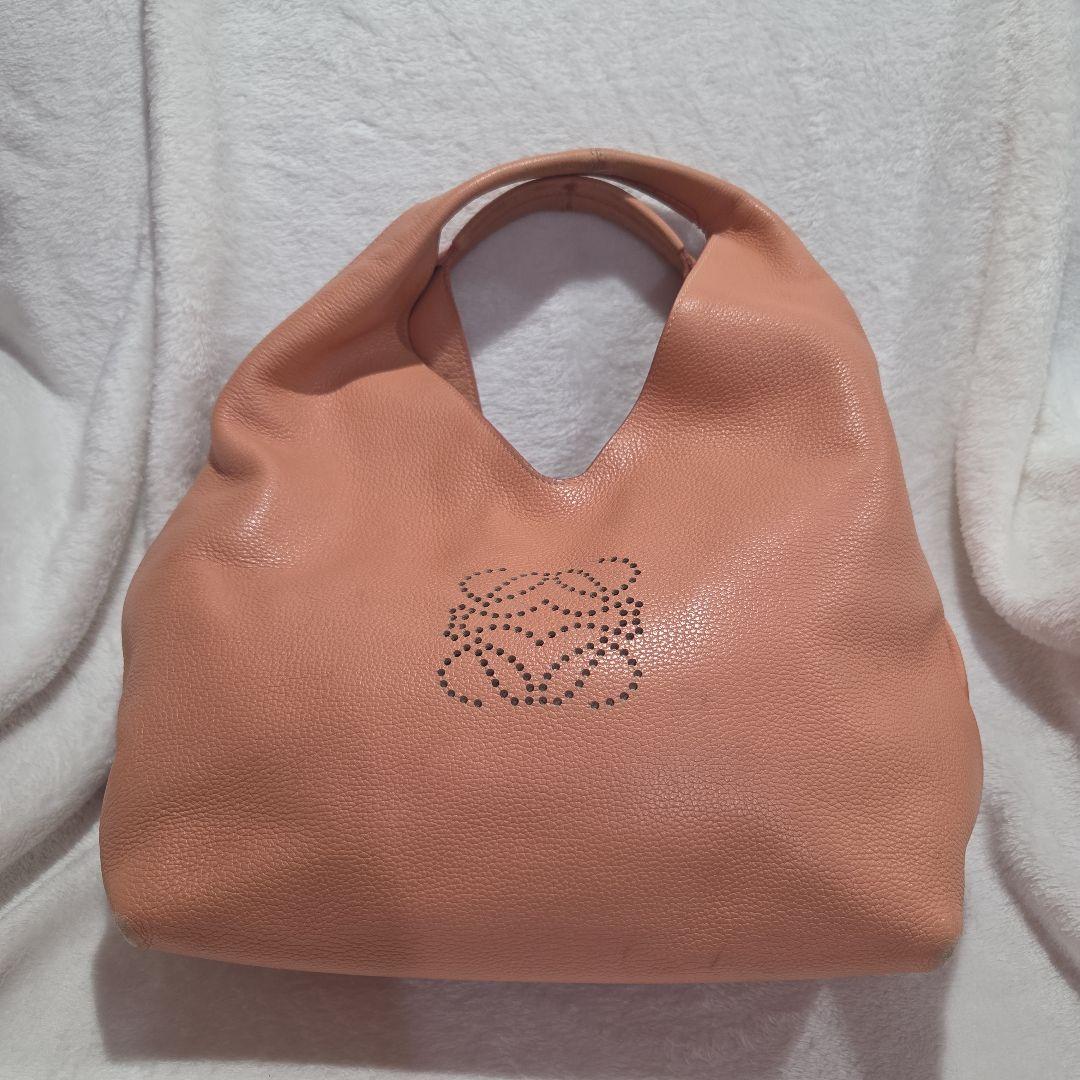 LOEWE ピンク ハンドバッグ 保存袋付き