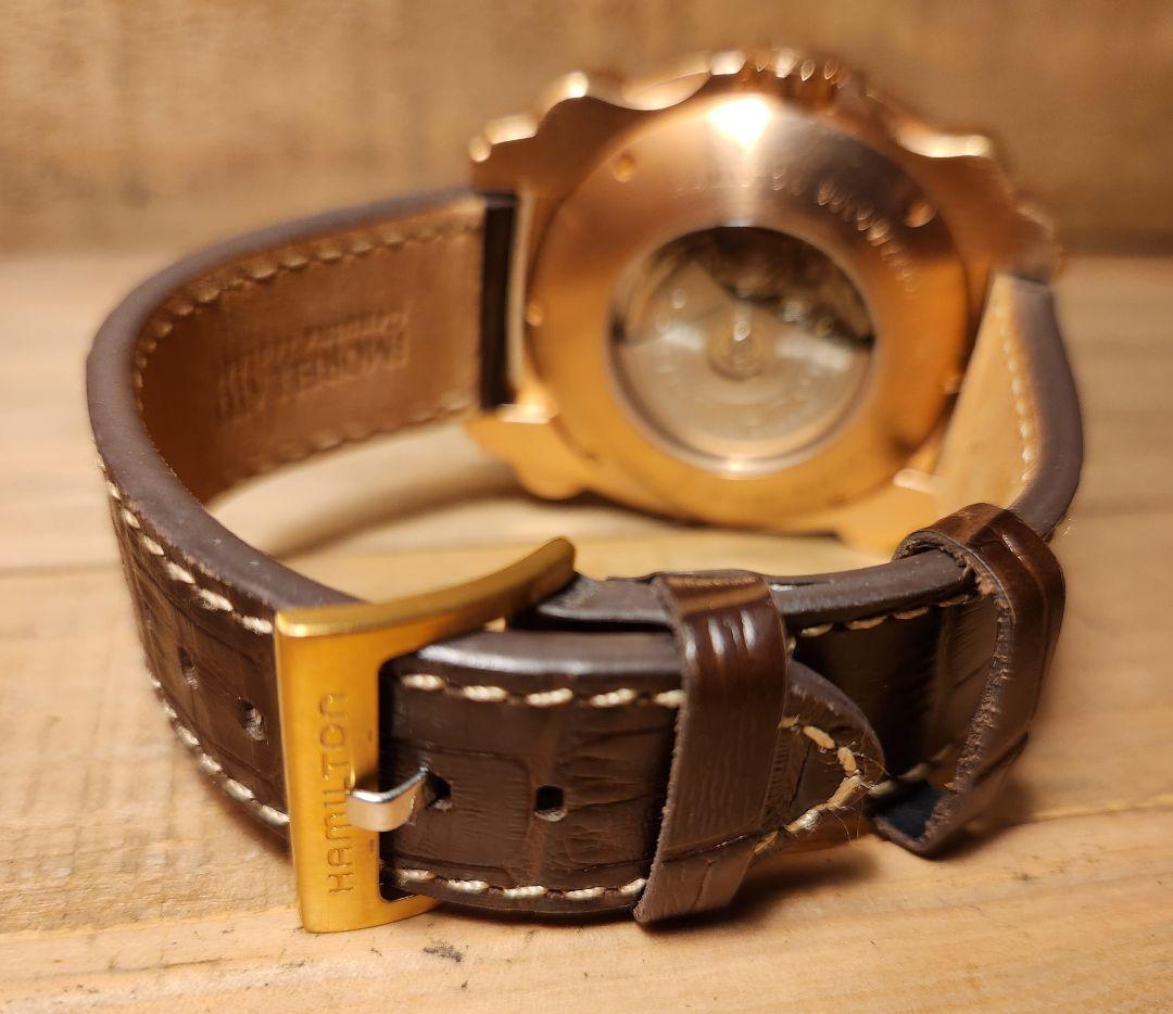 定価31万　ハミルトン　カーキ　ビロウゼロ　自動巻き　腕時計　khaki