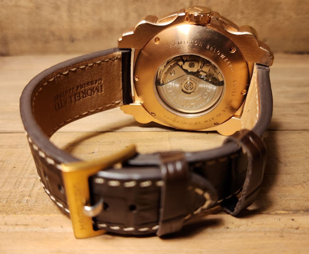 定価31万　ハミルトン　カーキ　ビロウゼロ　自動巻き　腕時計　khaki