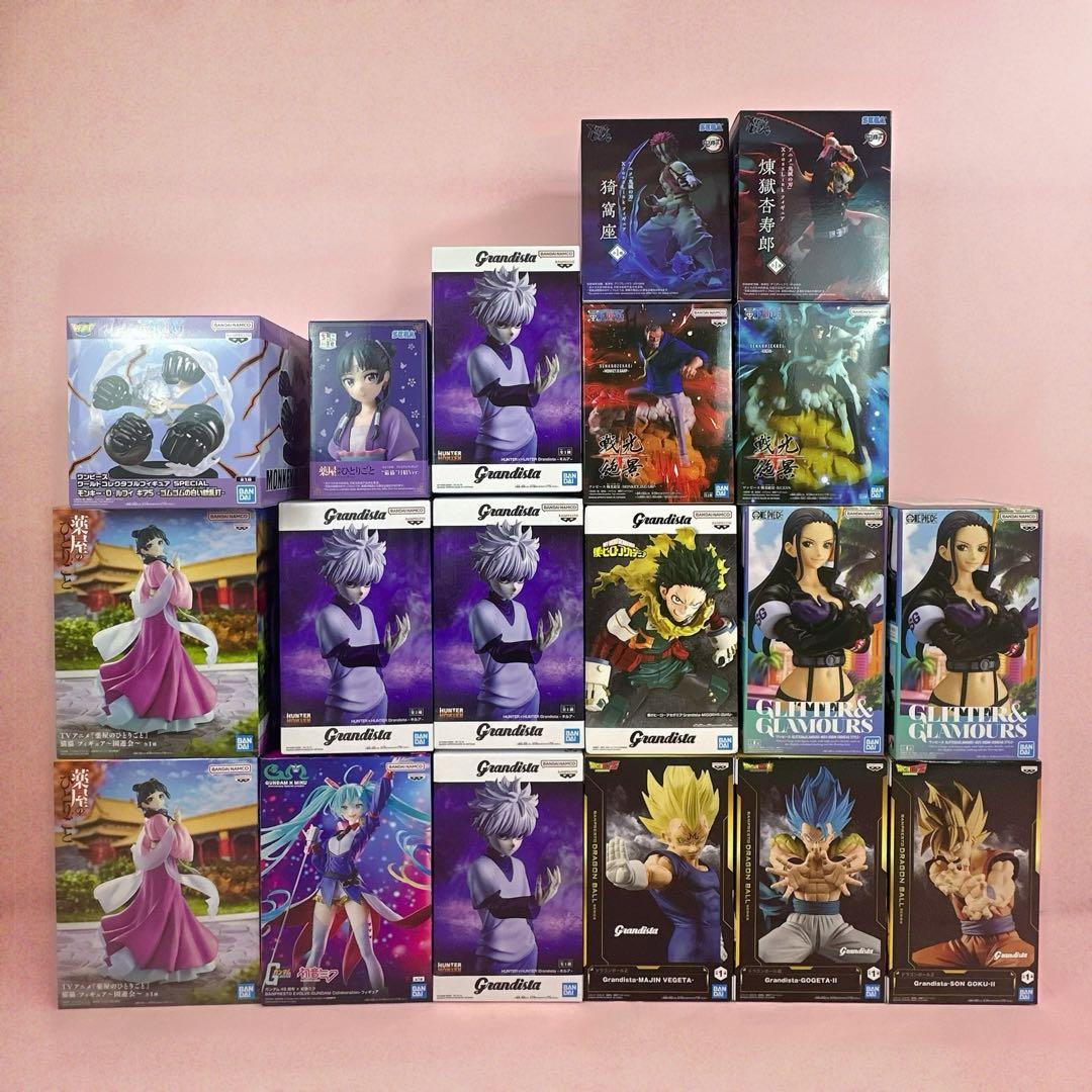 鬼滅の刃 薬屋のひとりごと ワンピース ドラゴンボール プライズ品