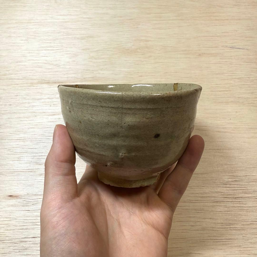 古唐津 無地唐津 茶碗 道園窯 桃山時代 江戸時代 金継ぎ 初期伊万里 古美術