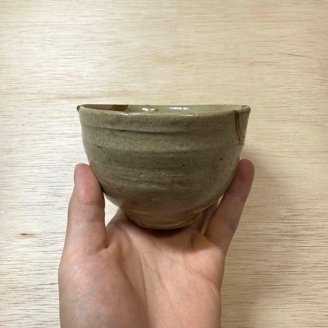 古唐津 無地唐津 茶碗 道園窯 桃山時代 江戸時代 金継ぎ 初期伊万里 古美術