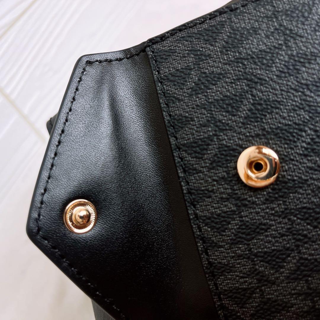 極美品☆MICHAEL KORSマイケルコース 2wayショルダーバッグ 黒