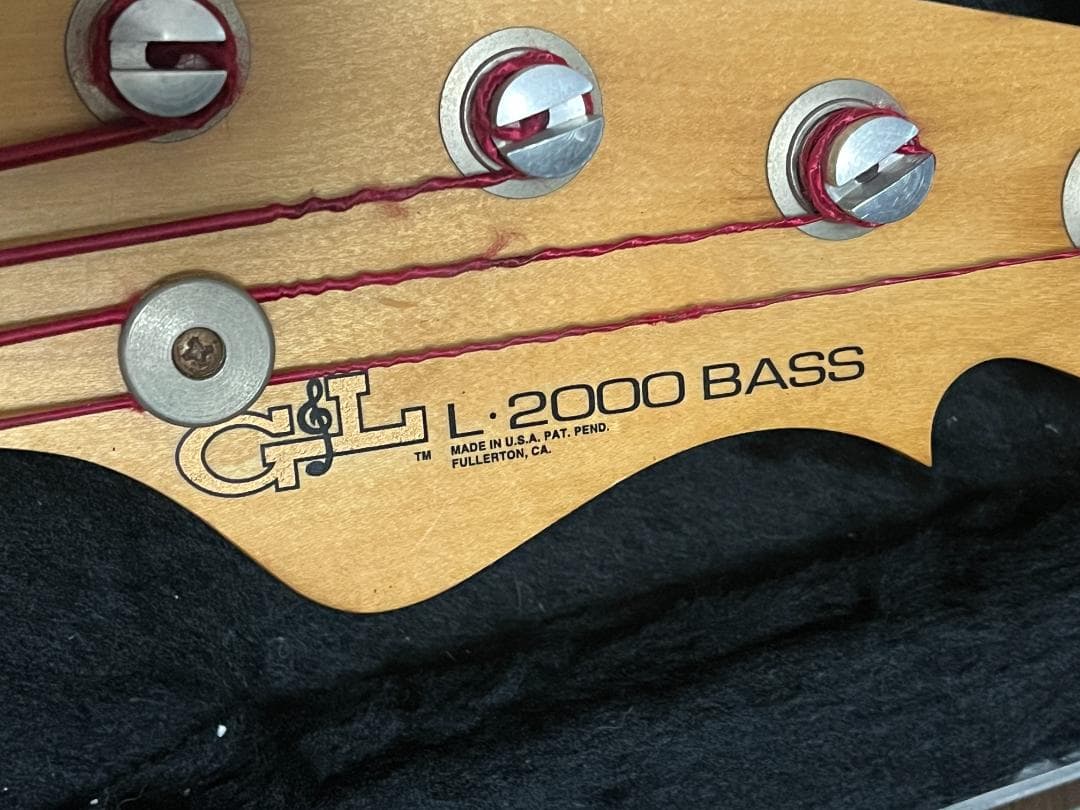 G&L USA L-2000 ベース 早い者勝ち！録音スタジオ使用の即演奏OK