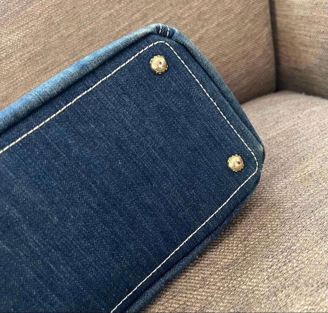 定価15万‼️ 削除予定⚠️ PRADA カナパ デニム / プラダ ショルダー