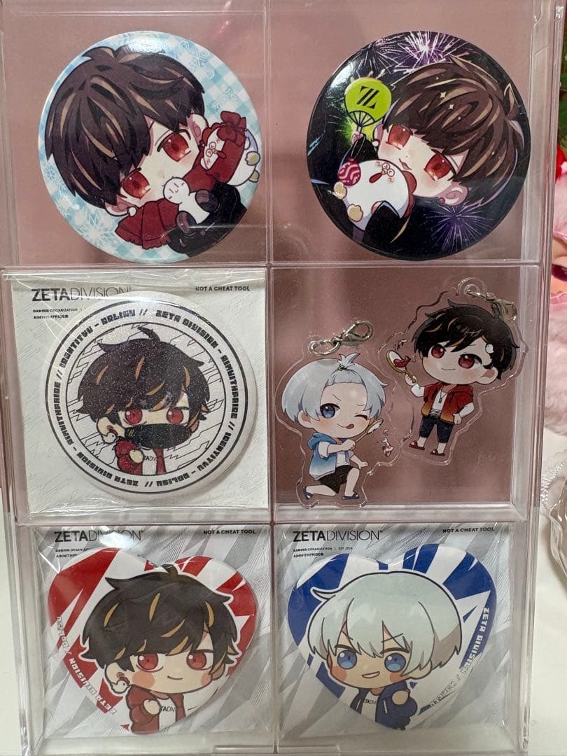 ZETADIVISION 缶バッジ どりす あげどり はめつ ZETADIVISION DoLisu どりす 缶バッジ 第五人格 ZETA DIVISION＊Dolisu