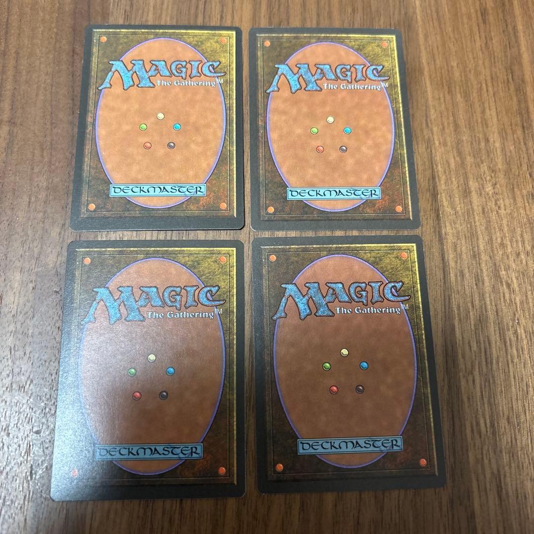 稲妻/Lightning Bolt 日本語黒枠4枚セット 第4版 4ED mtg 黒枠 稲妻/