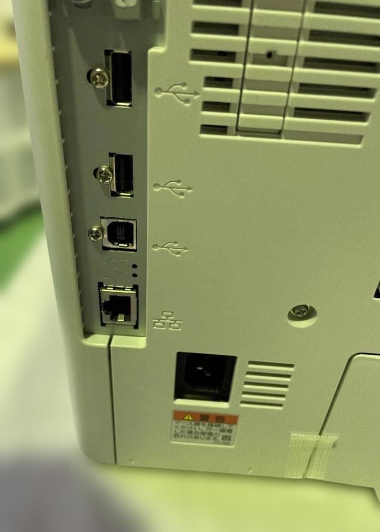 Canon LBP321 印刷枚数23664枚 動作印字OK/トナー無し