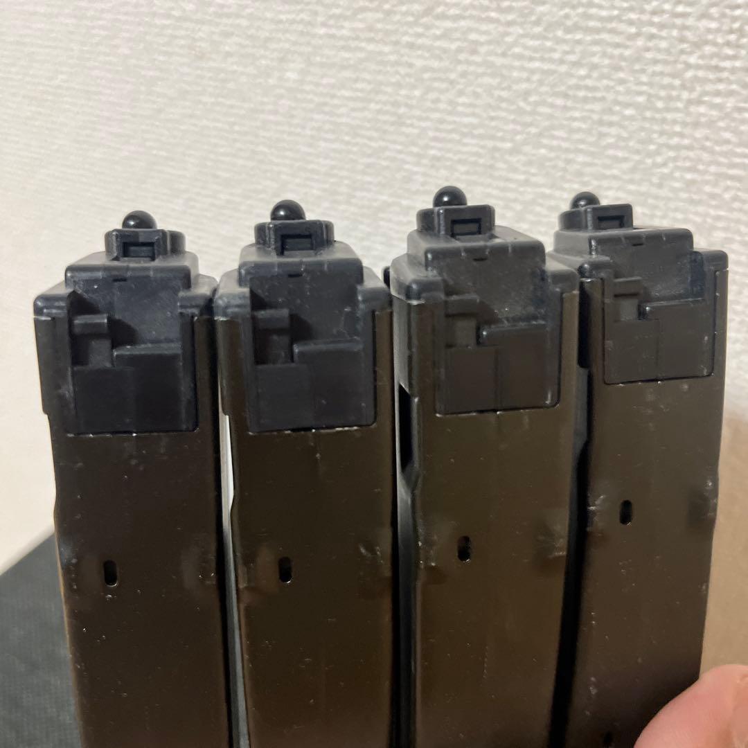 東京マルイ次世代MP5 ノーマルマガジン4個 実物 MAGPUL バンパー付き