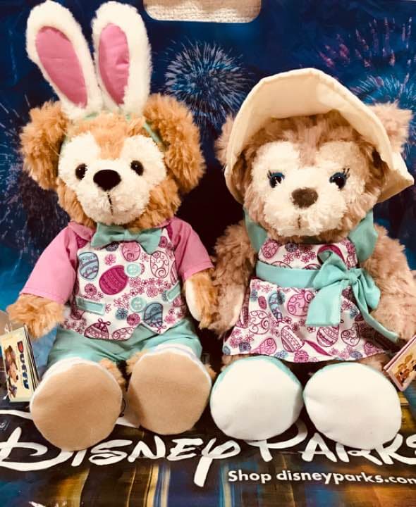 ダッフィー シェリーメイ ペア フロリダ wdw 海外限定 イースター