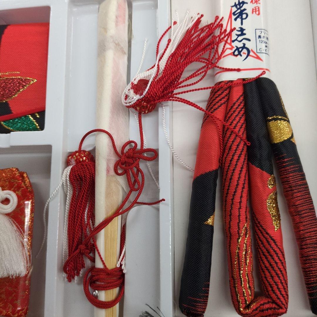 ★banana★七五三 はこせこセット　21センチ未使用タグ付き　黒赤