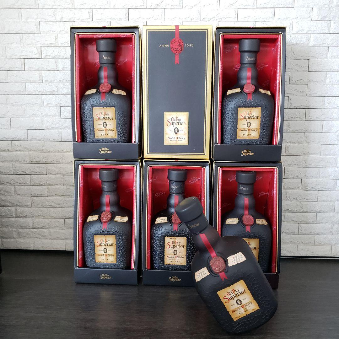 6本 オールドパースーペリア Old 購入 Parr Superior 古酒 旧ボトル 6