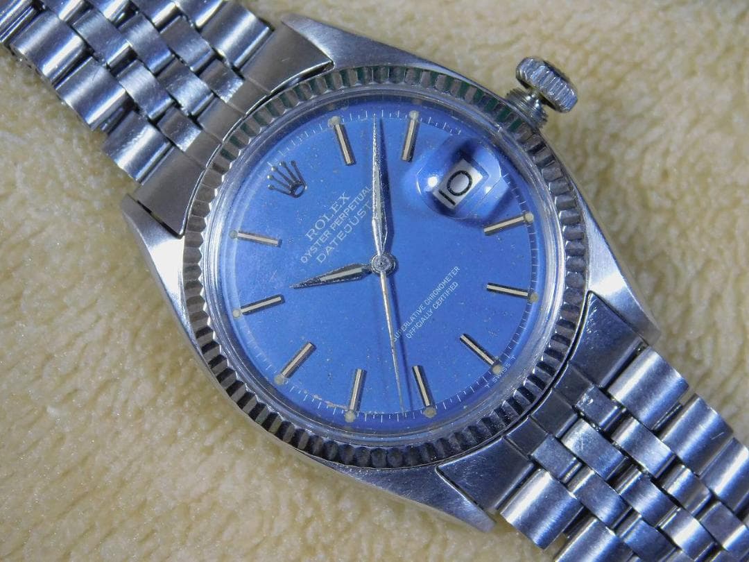 NIWASIさま専用 ROLEX Ref.1601 青文字盤 1962年 箱付