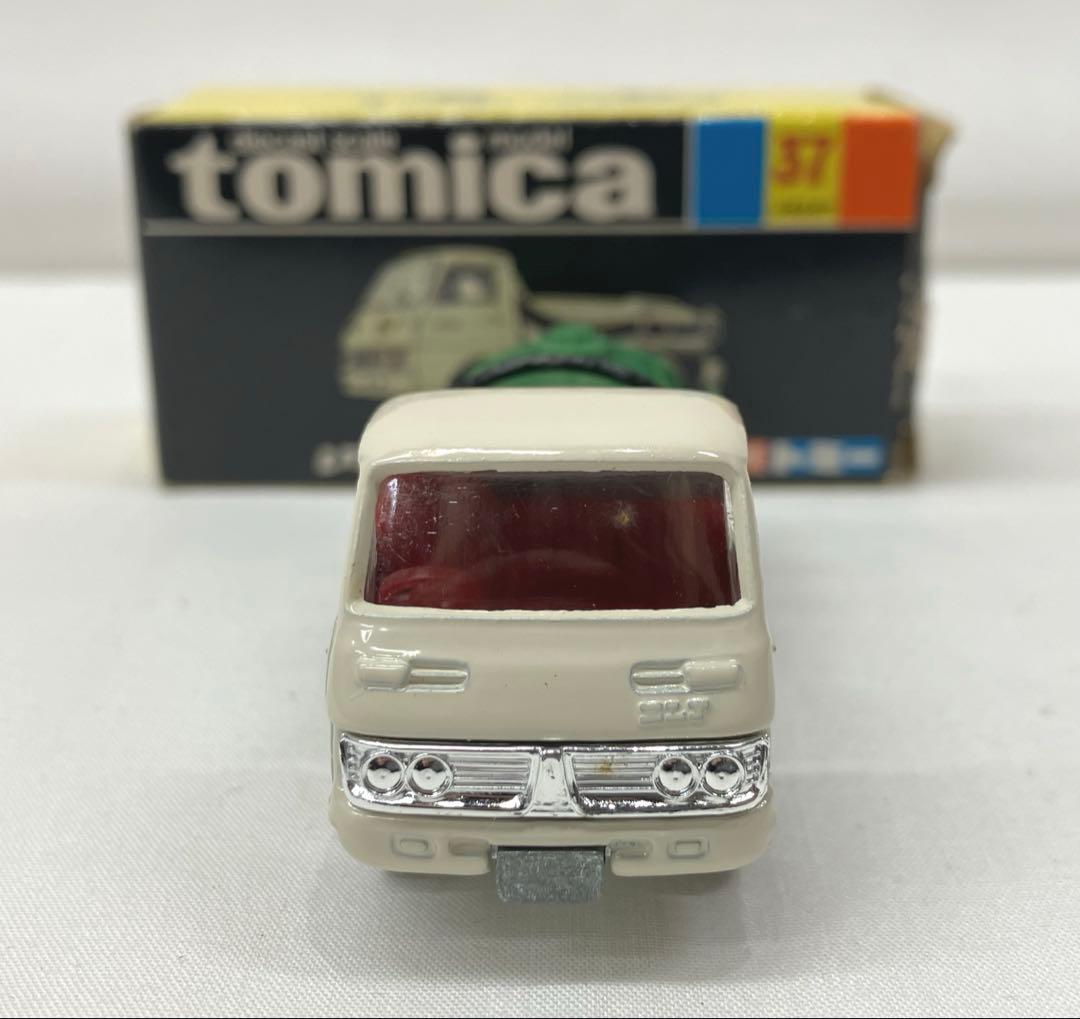 トミカ いすゞ エルフ バキュームカー 白 緑 No.37 黒箱 トミカ 37-1-9
