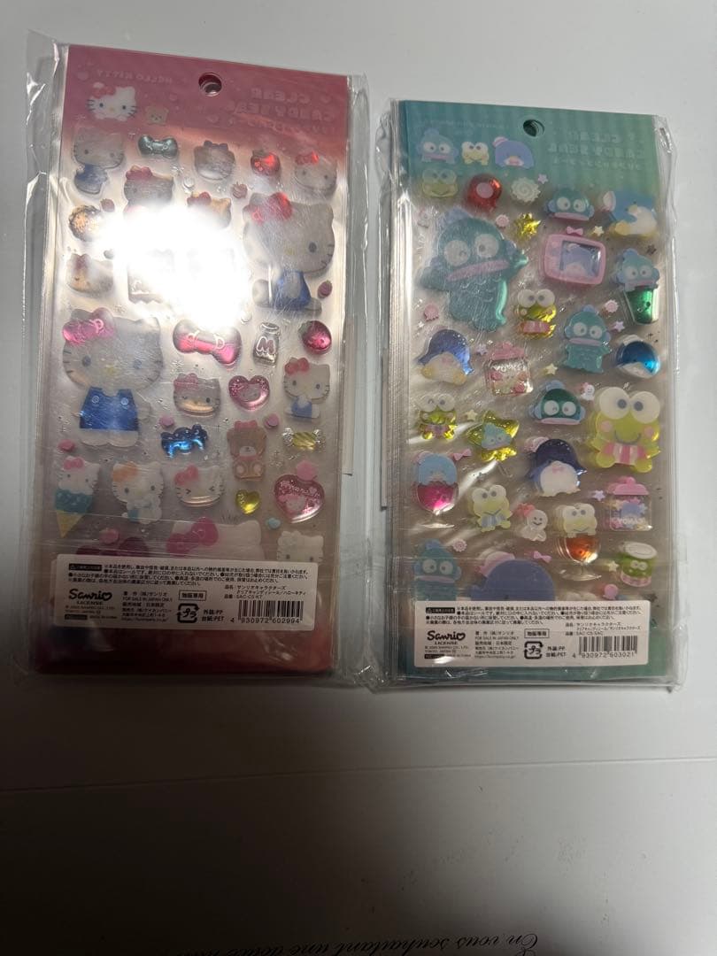 クリアキャンディシール　サンリオ4種✖️10枚セット 合計40枚