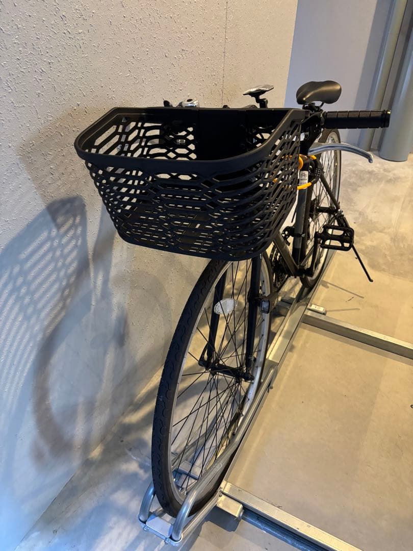 ブラック クロスバイク アルミフレーム トヒロトトロさん専用