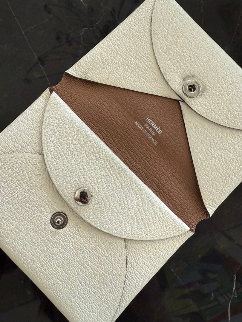 使用感あり【HERMES】カルヴィデュオ　コンビ　エルメス　クレ