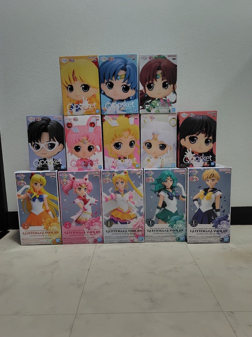 最新プライズフィギュアまとめ売りセーラームーン