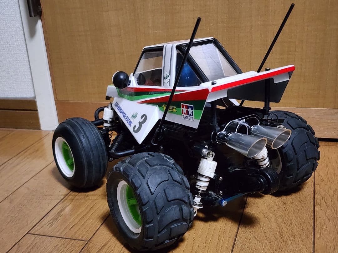 タミヤ コミカルグラスホッパー WR-02CB 走行確認済 ちょっとカスタム