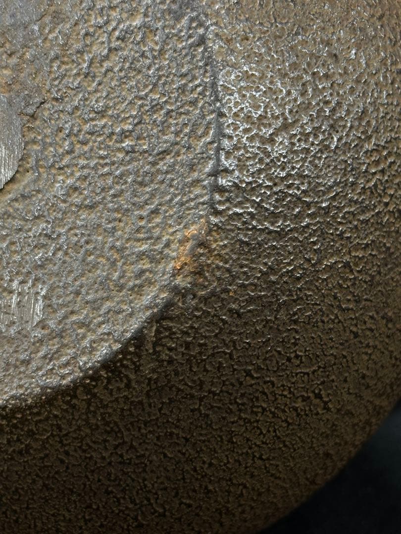 USED美品】南部鉄器 三厳堂 鉄瓶 急須 柿文 柑橘 橘 南部鉄器