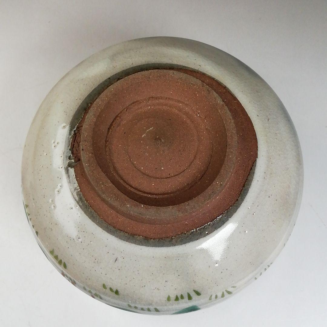 W30 茶碗 『乾山 春ノ野』『宮川香せつ 造』 共箱 抹茶碗 茶道具