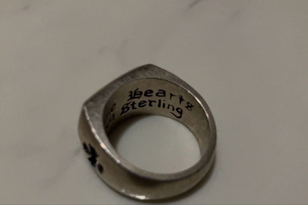 す*い様 シルバー　リング　指輪　クロムハーツ　ビックPJプレーンリング