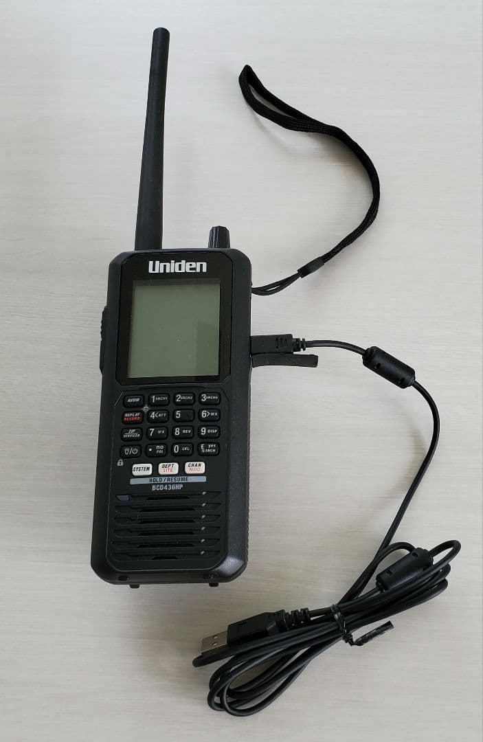 ユニデン BC75XLT エアバンドレシーバー Uniden BC75XLT Handheld