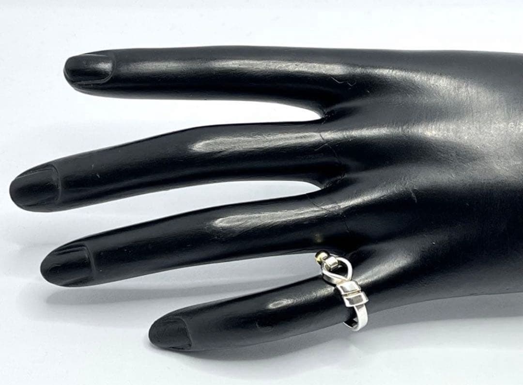 c888 ティファニー　フック&アイ　リング　K18 750/925 約7.5号