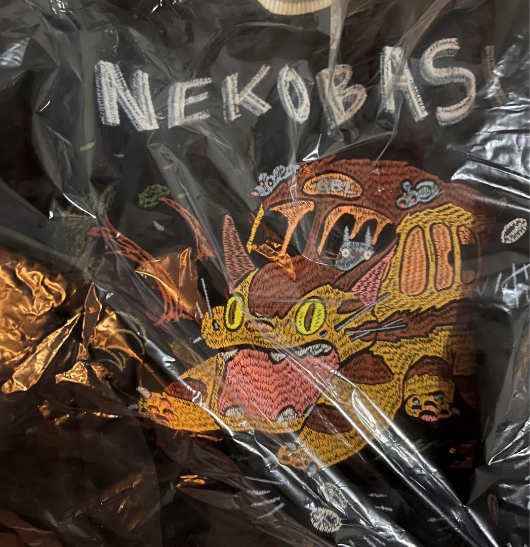 GBL となりのトトロ 別珍スカジャン 疾風ネコバス　男女兼用　どんぐり共和国