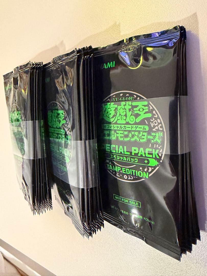 遊戯王　スペシャルパック　スタンプエディション　30パック　帯付き　未開封