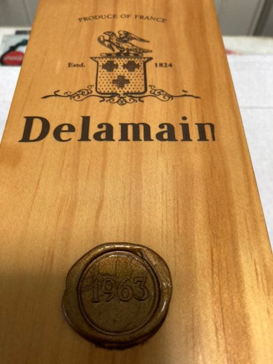 希少#限定高級コニャック ブランデー1963年 老舗デラマン社