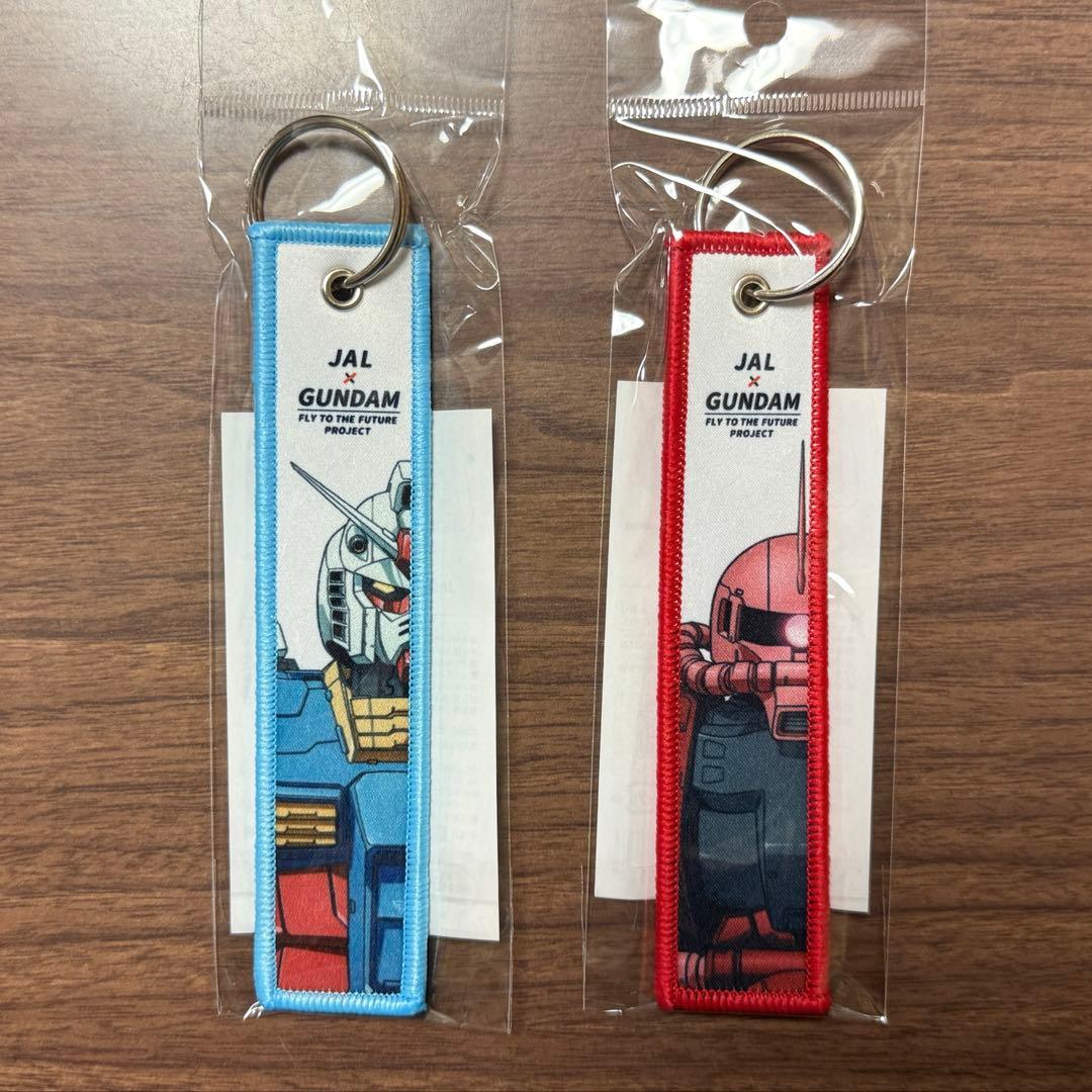 JAL×GUNDAM フライトタグ 2点セット 新品未開封 機動戦士ガンダム