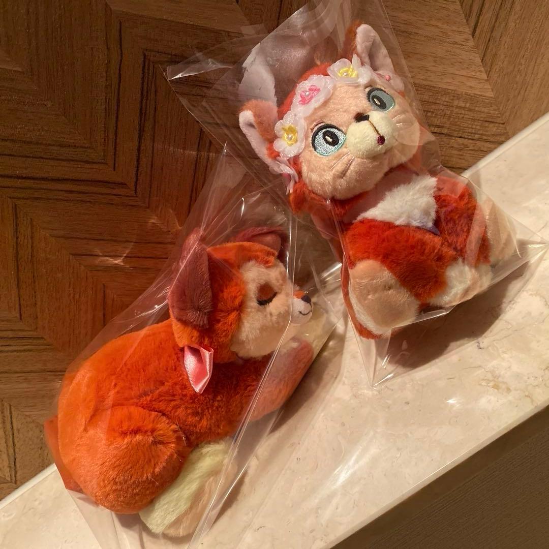 新品未使用タグ付♡ダイナ♡ぬいぐるみキーチェーン&ぬいぐるみ