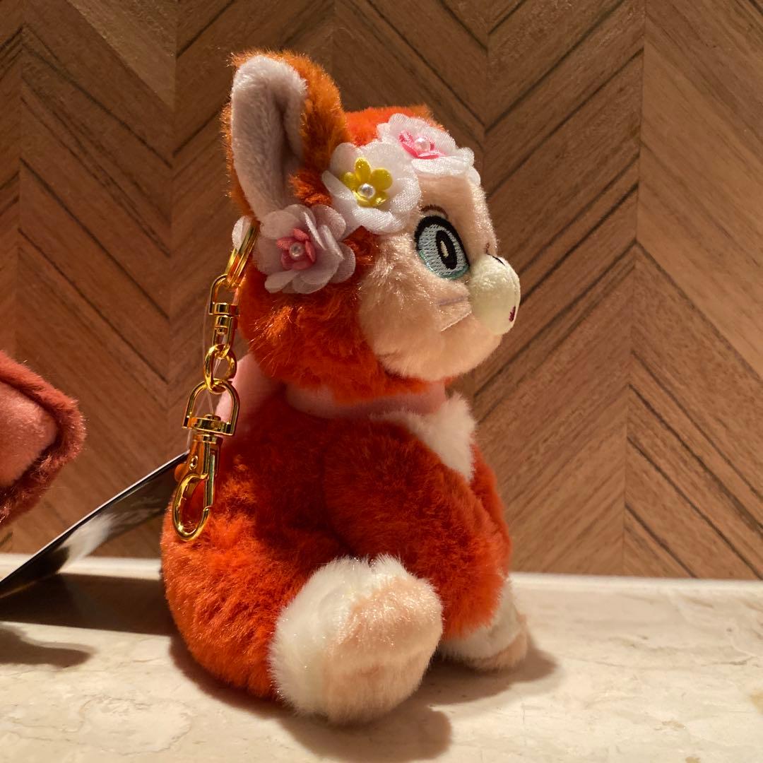 新品未使用タグ付♡ダイナ♡ぬいぐるみキーチェーン&ぬいぐるみ