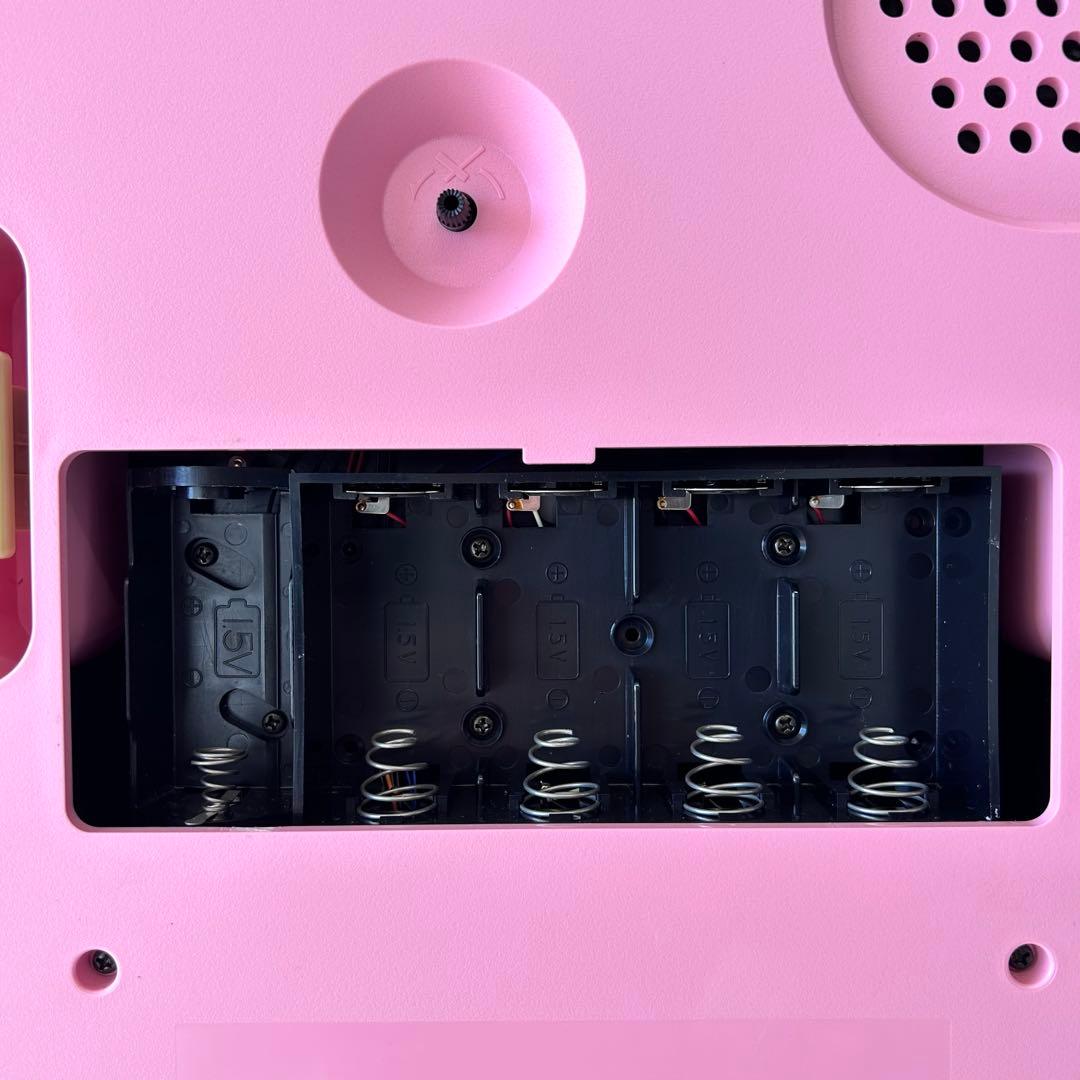 ハローキティ からくり時計 ピンク サンリオ レア 動作確認済み