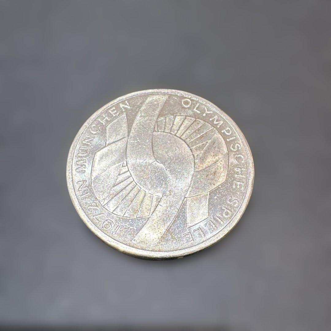 1972年 ドイツ 銀貨 10マルク銀貨 ミュンヘン オリンピック - メルカリ